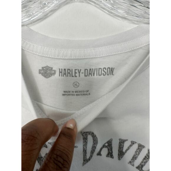 Harley-Davidson Men's Lightning Bolt Crew Neck Short Sleeve T-Shirt Size XL - Picture 2 of 8